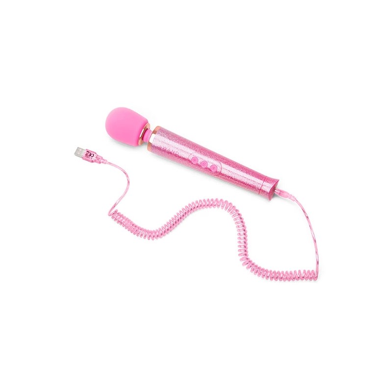 Masażer - Le Wand Petite All That Glimmers Massager Pink